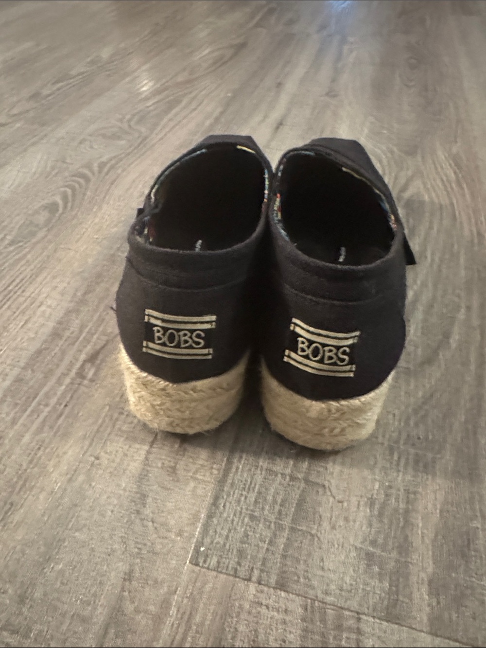 Women’s Black Slip-On Casual Shoe - Picture 3 of 4